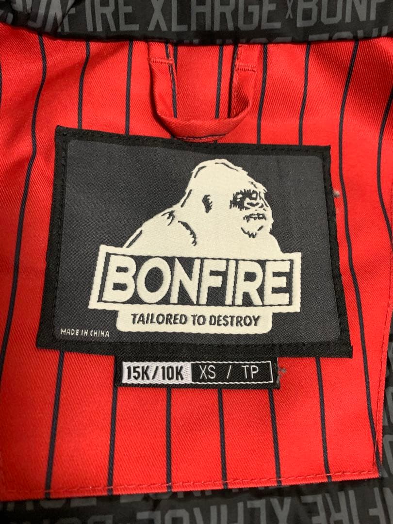 【X-LARGE】×【BON FIRE】 Ball Parkジャケット XS