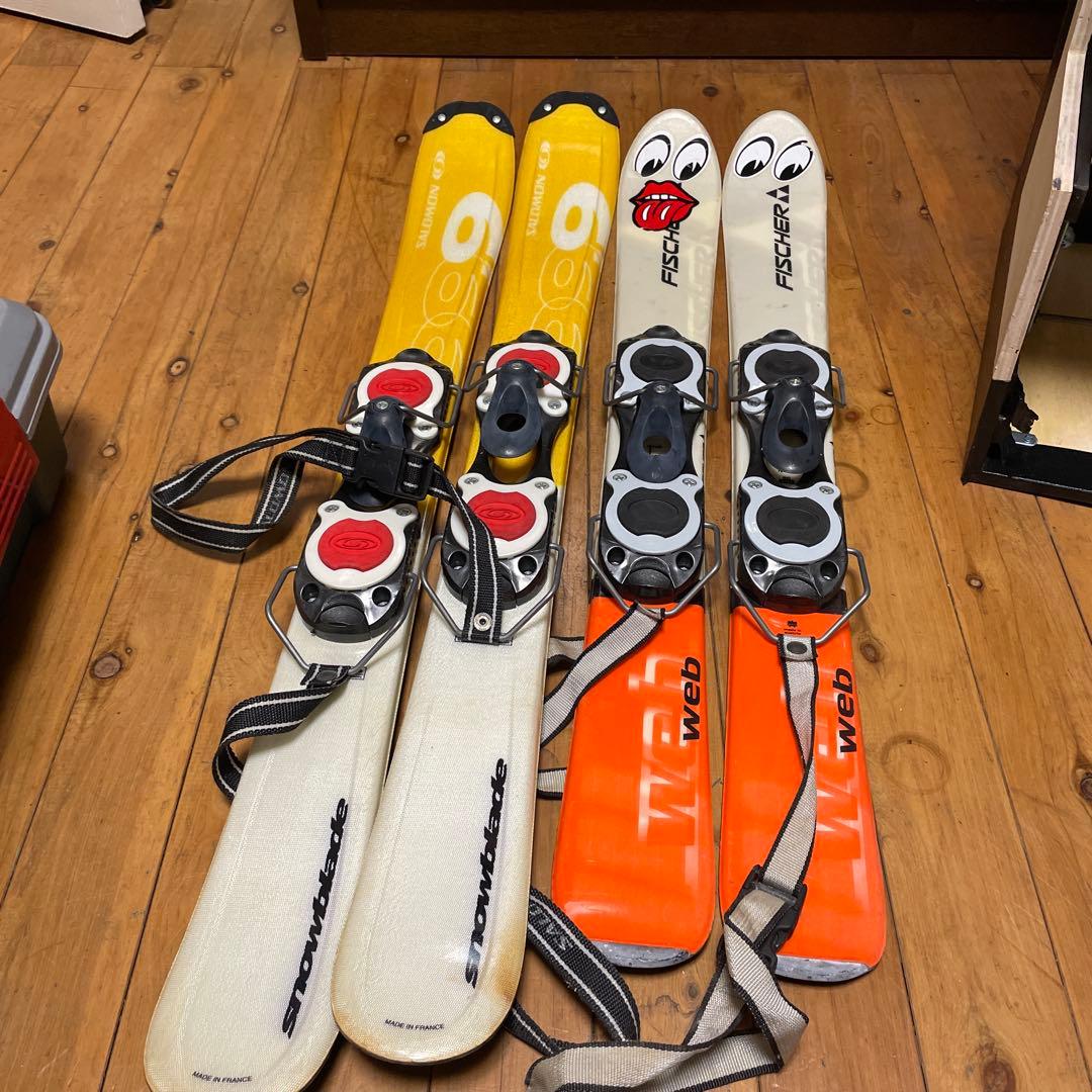 Salomon Fischer スノーブレード バインディング付き