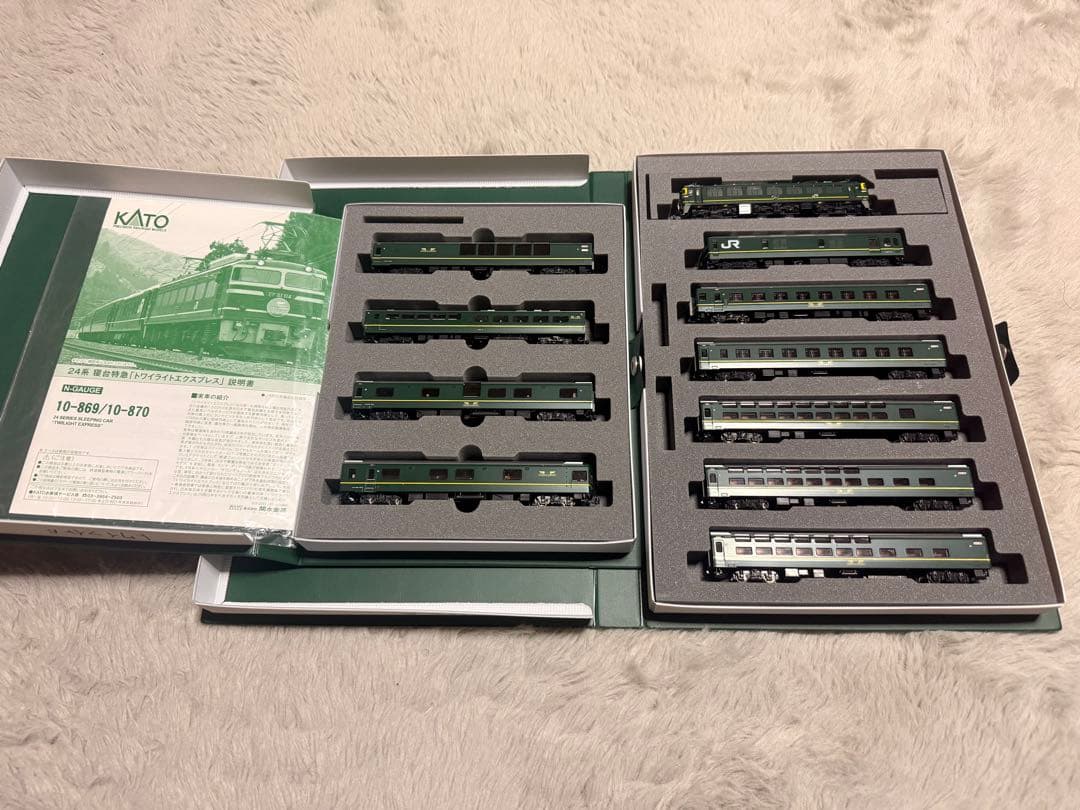 nゲージ トワイライトエクスプレス　EF81+客車(計11両)セット