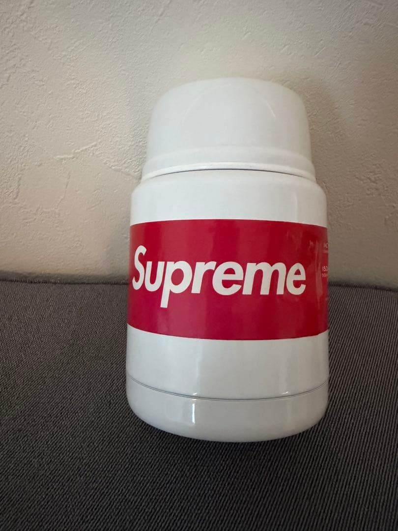 新品！supreme x THERMOS ステンレスフードジャー ホワイト