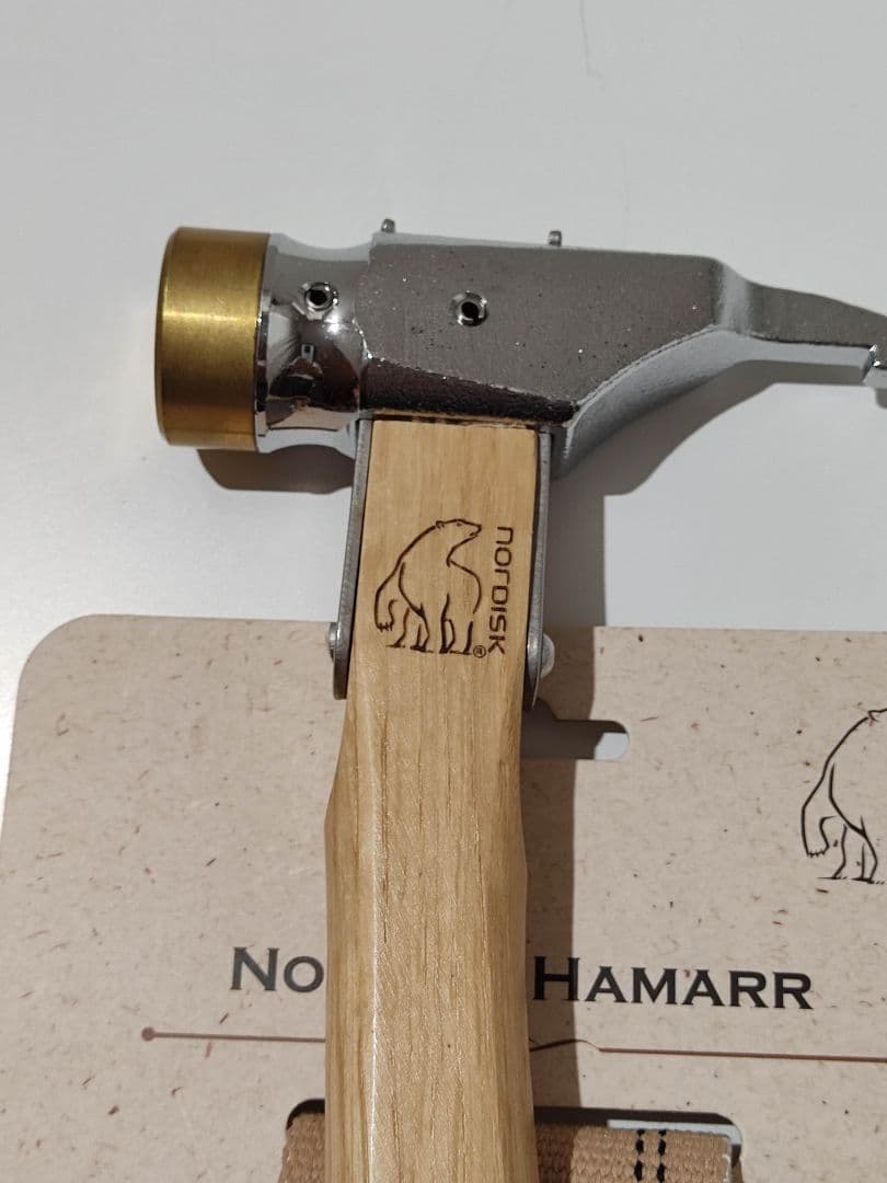 新品未使用☆Nordisk/ノルディスク ペグハンマー 金槌