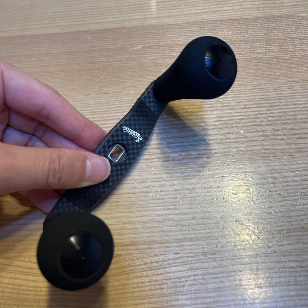 スタジオコンポジット102mm XL29 ブラック　ダイワ、アブ用　左巻きナット