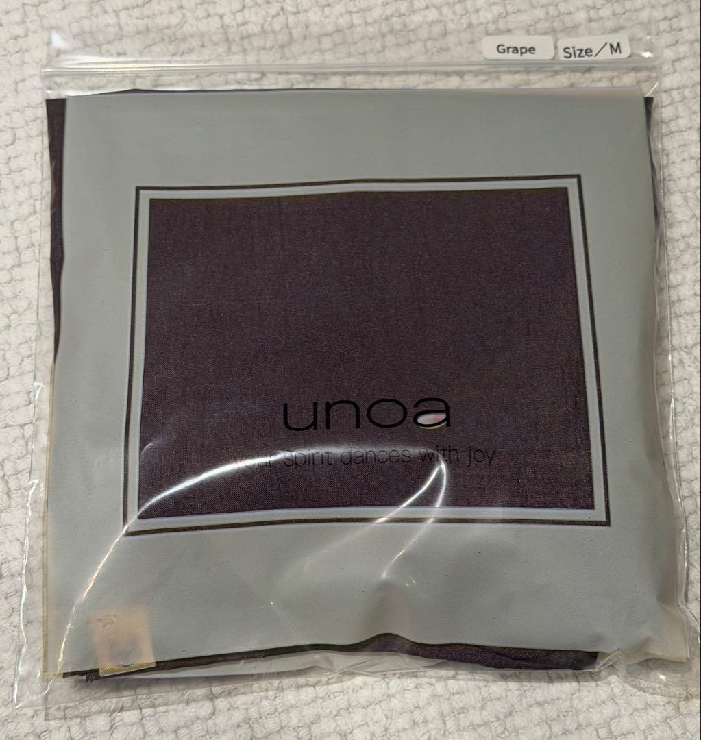 お得 新品 unoa ウノア ショートパンツ M グレープ バレエ サウナパンツ