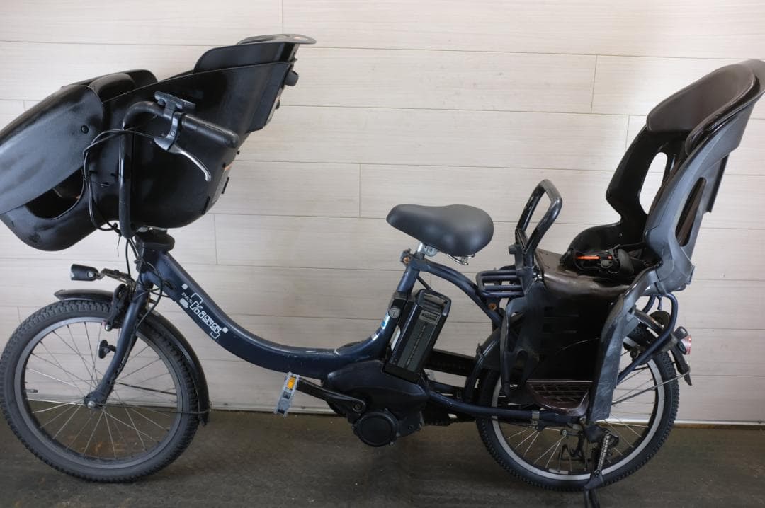 電動自転車ヤマハPAS　KISS　20インチ3段　8.7Ah（4点灯）充電器あり
