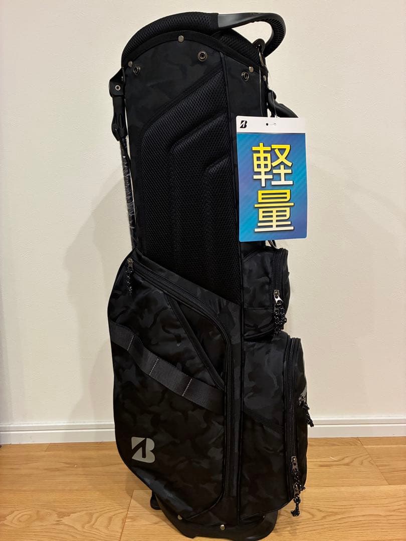 BRIDGESTONE GOLF キャディバッグ ブラック・迷彩