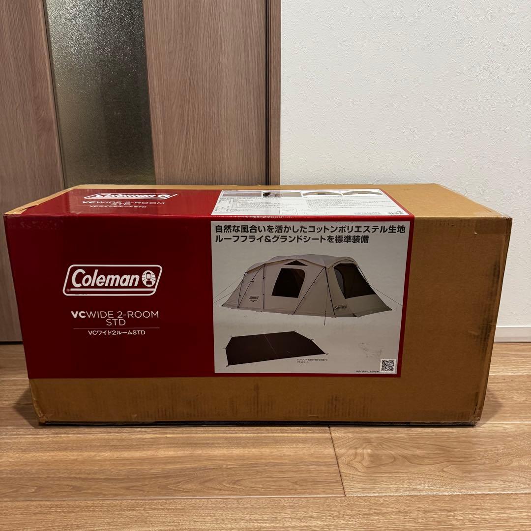 【新品未使用】Coleman 限定モデル VCワイド2ルームSTD