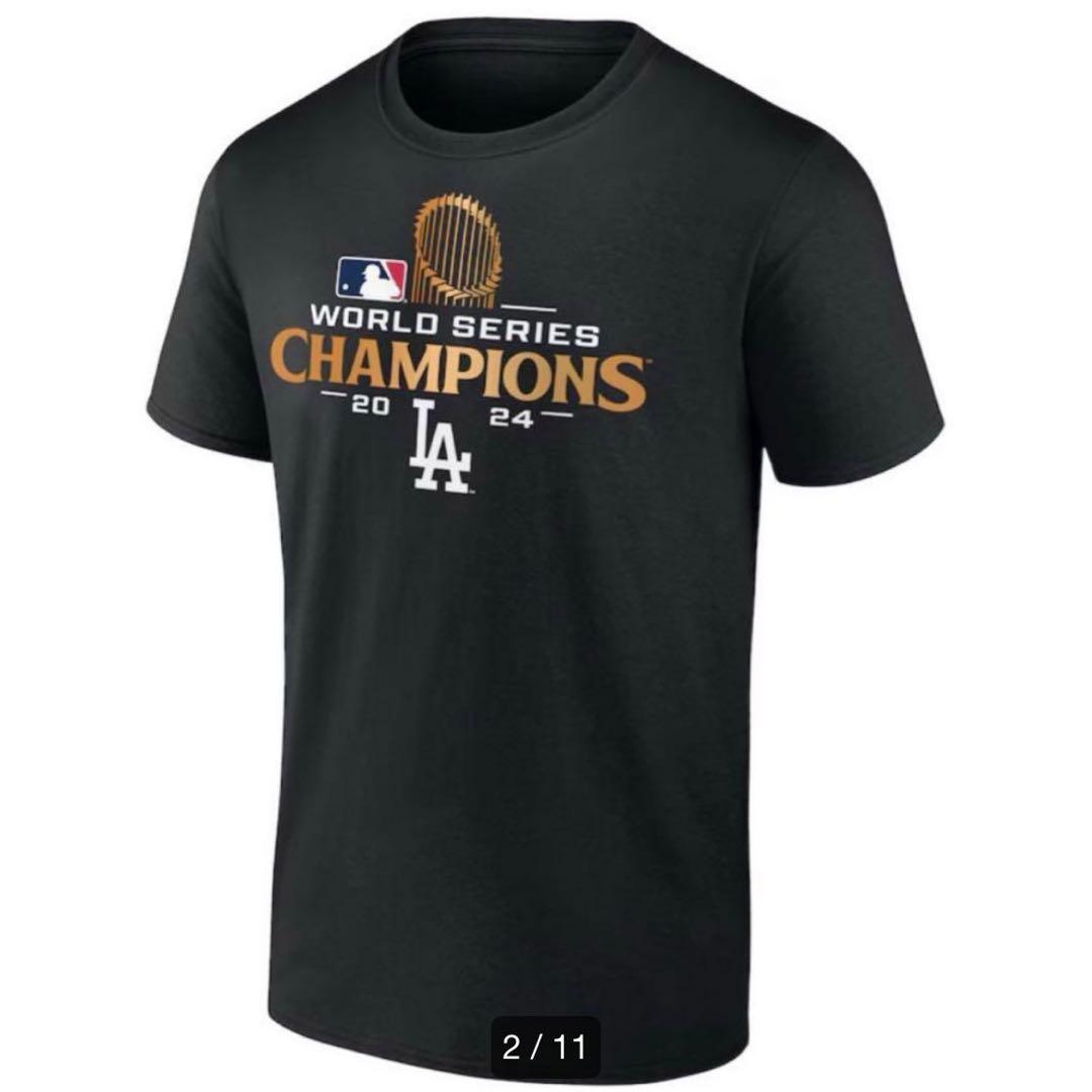 1点限り⭐️ドジャース Tシャツ 2024 ワールドシリーズ優勝記念 Lサイズ