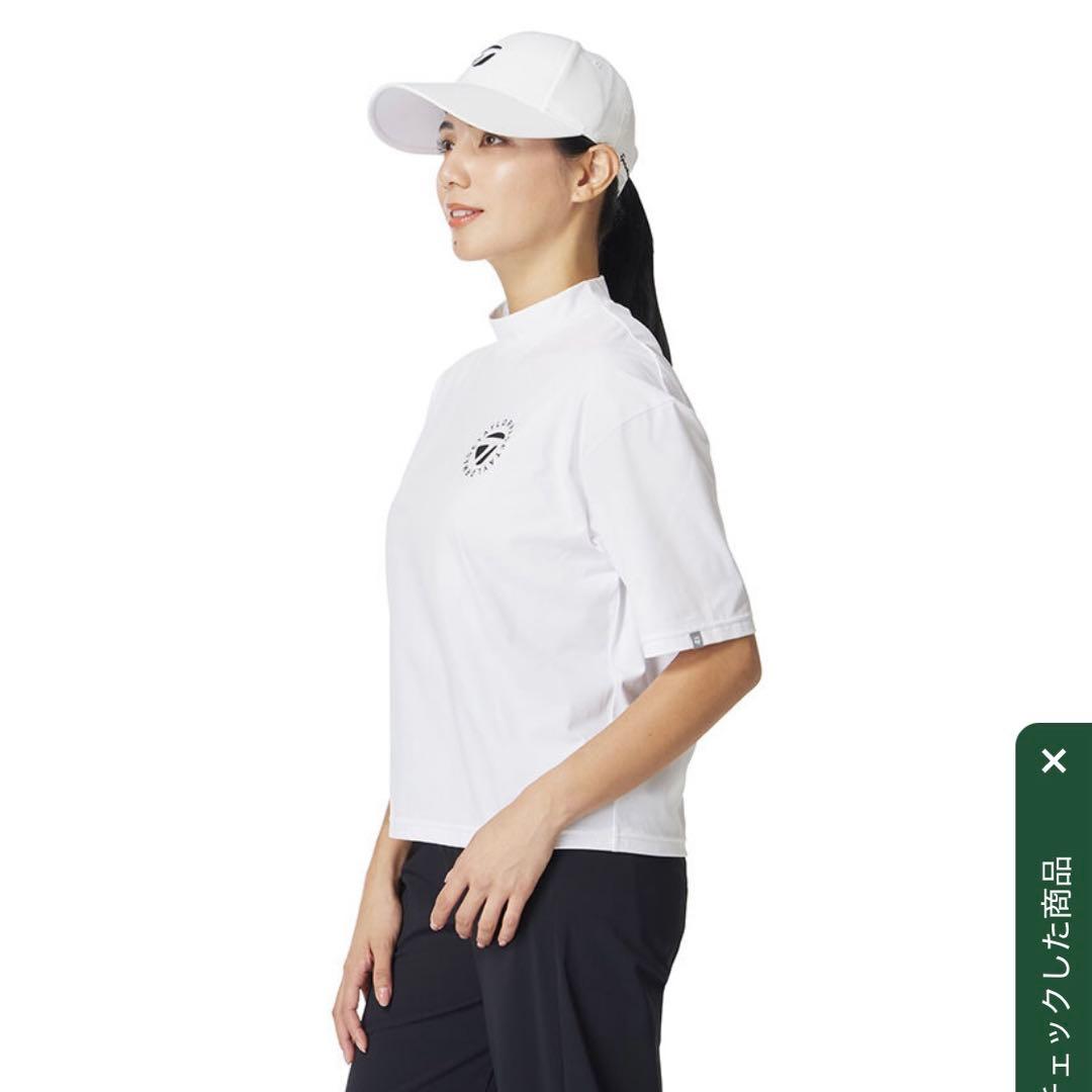 【TaylorMade】新品✨L サークルロゴS/Sモック　Tシャツ　春夏
