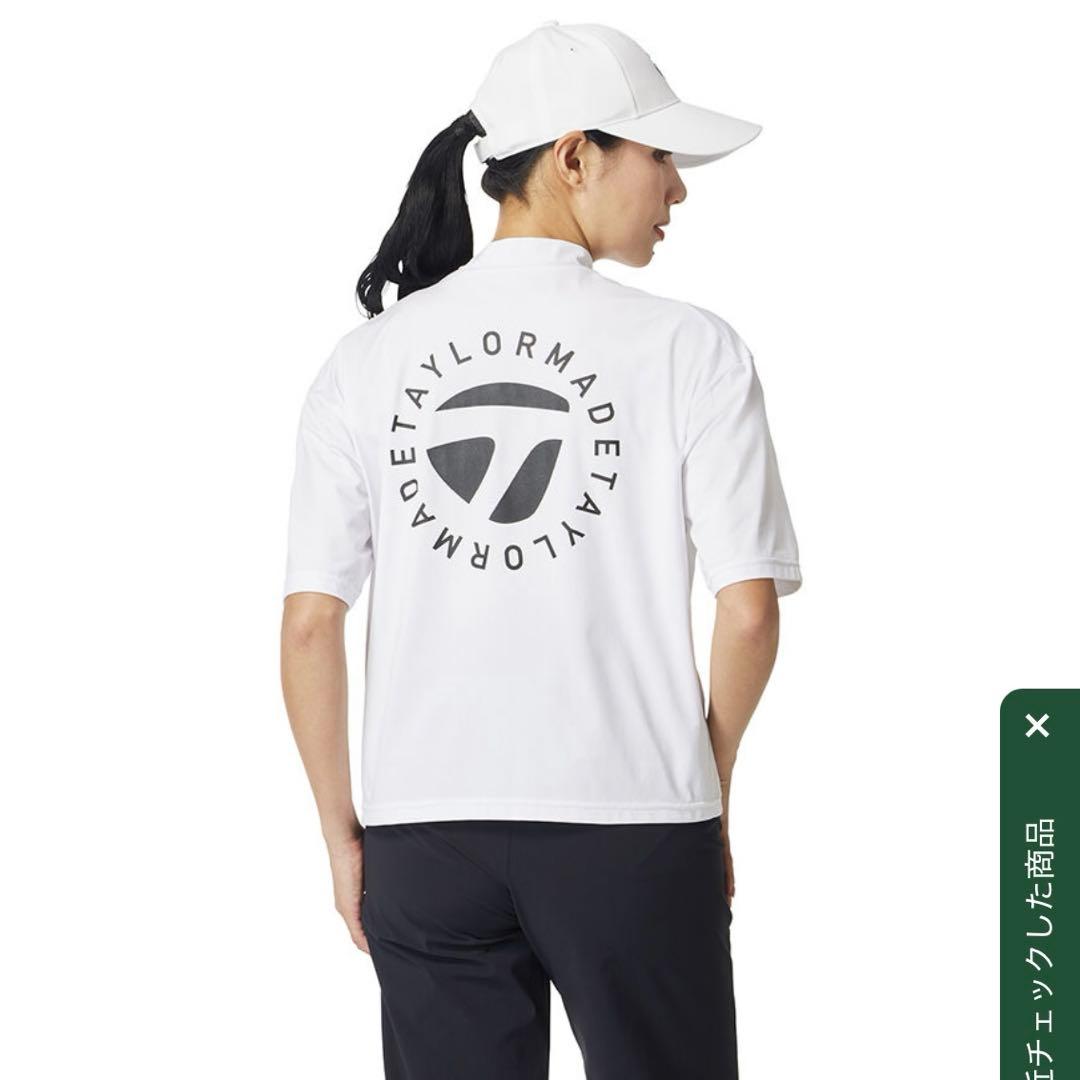 【TaylorMade】新品✨L サークルロゴS/Sモック　Tシャツ　春夏