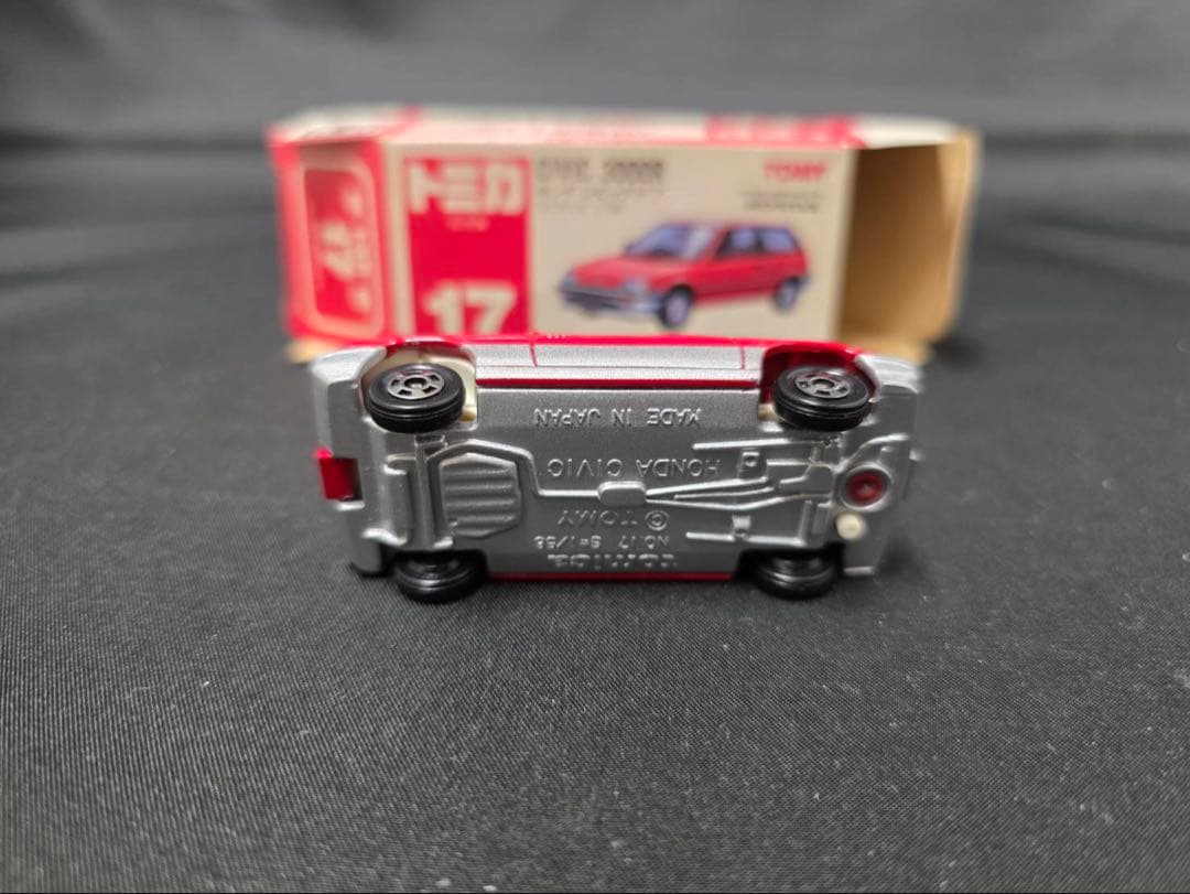 トミカ赤箱17ホンダ・シビック3ドア(日本製)
