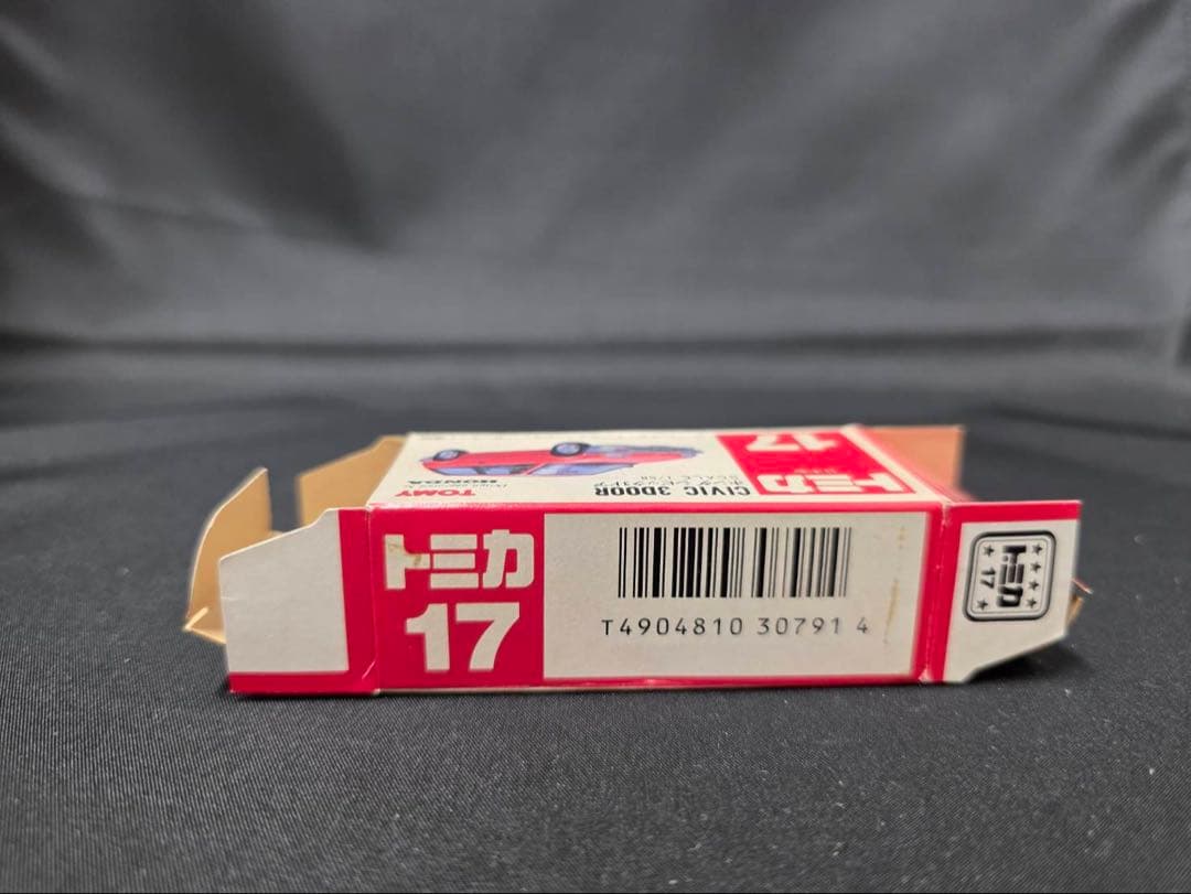 トミカ赤箱17ホンダ・シビック3ドア(日本製)
