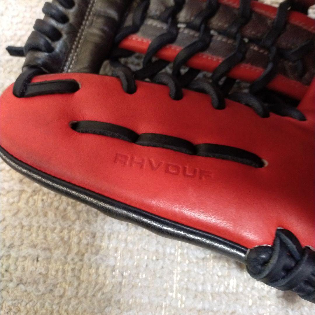 Wilson 野球グローブ　DU型　12インチ　赤×ネイビー　オールラウンド