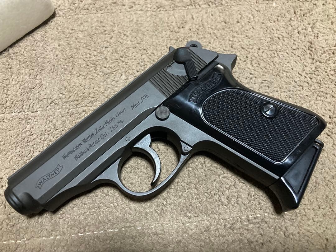 マルシン　ワルサーPPK 固定スライドガスガン【貴重なHW！！】