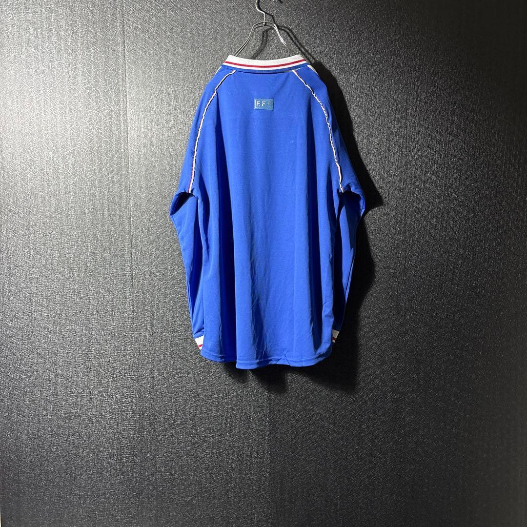【★フランス代表】 古着 メンズ サッカー ユニフォーム 98年 長袖 2XL