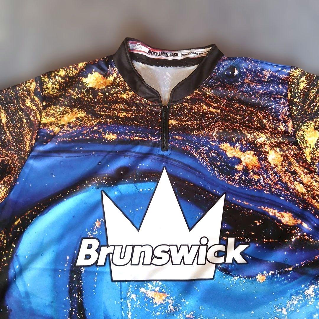 新品✨ブランズウィック　Brunswick　【M】　ブルー　ボウリング　USA製