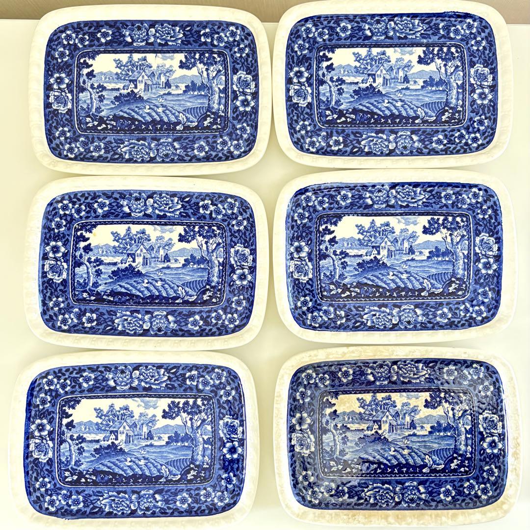 Villeroy & Boch Rusticana 長方形皿6枚セット