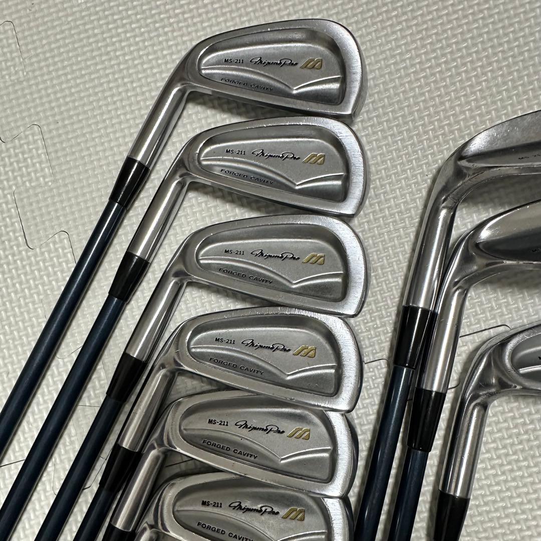 【希少】MIZUNOPRO MS-211 アイアン10本セット 左利き レフティ