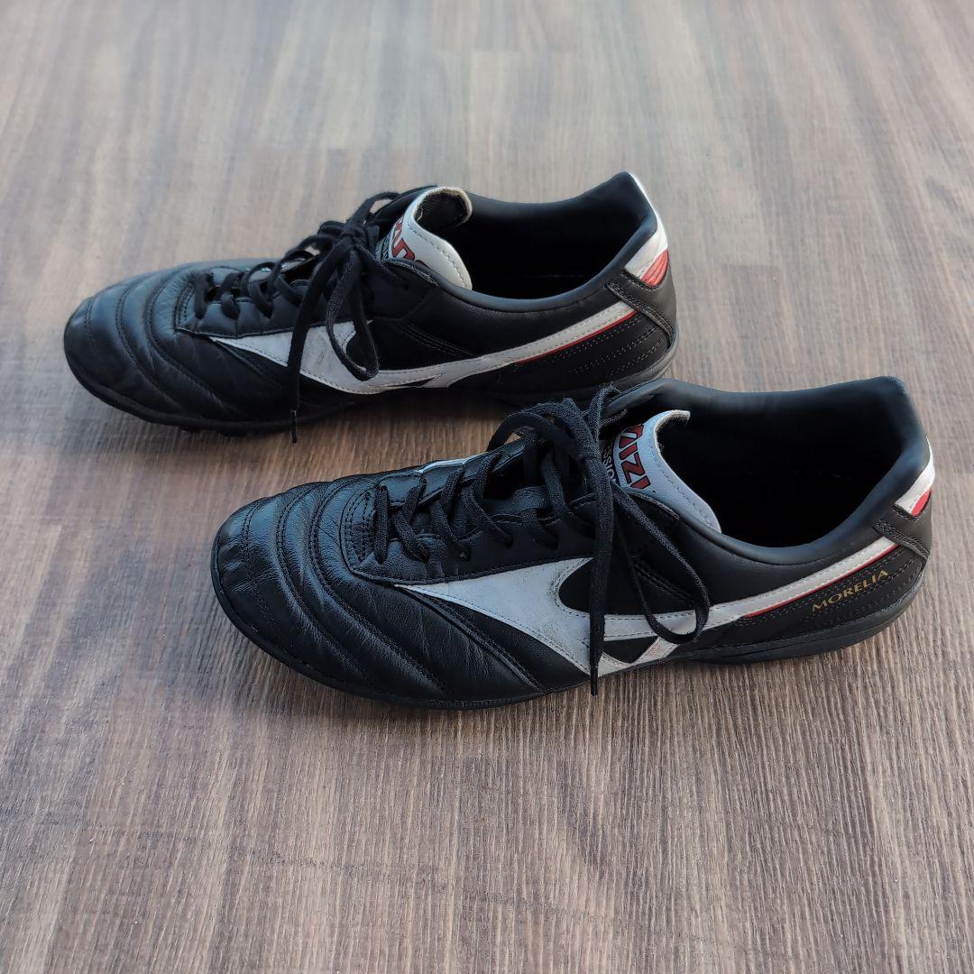 Mizuno モレリア サッカーシューズ 黒/白
