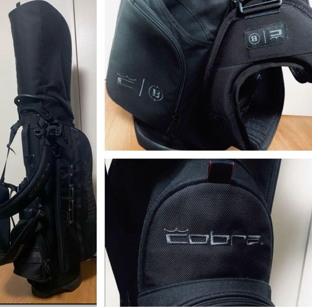 【mine】cobra x BRIEFING キャディバッグ CR-4