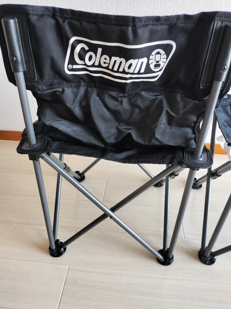 Coleman テーブルチェアセット ブラック