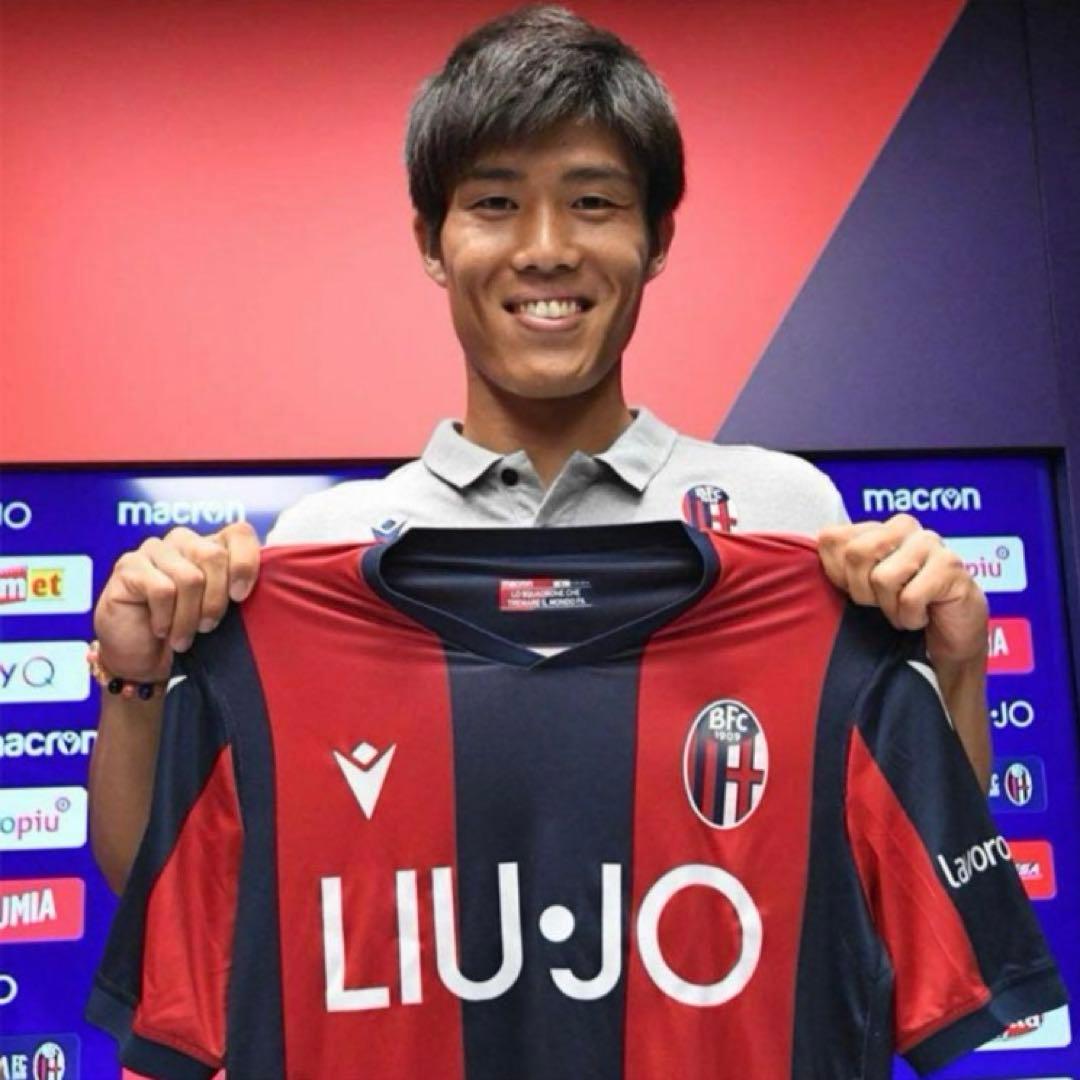 正規品未使用ボローニャFC19/20ホームユニフォームXLサイズ　macron