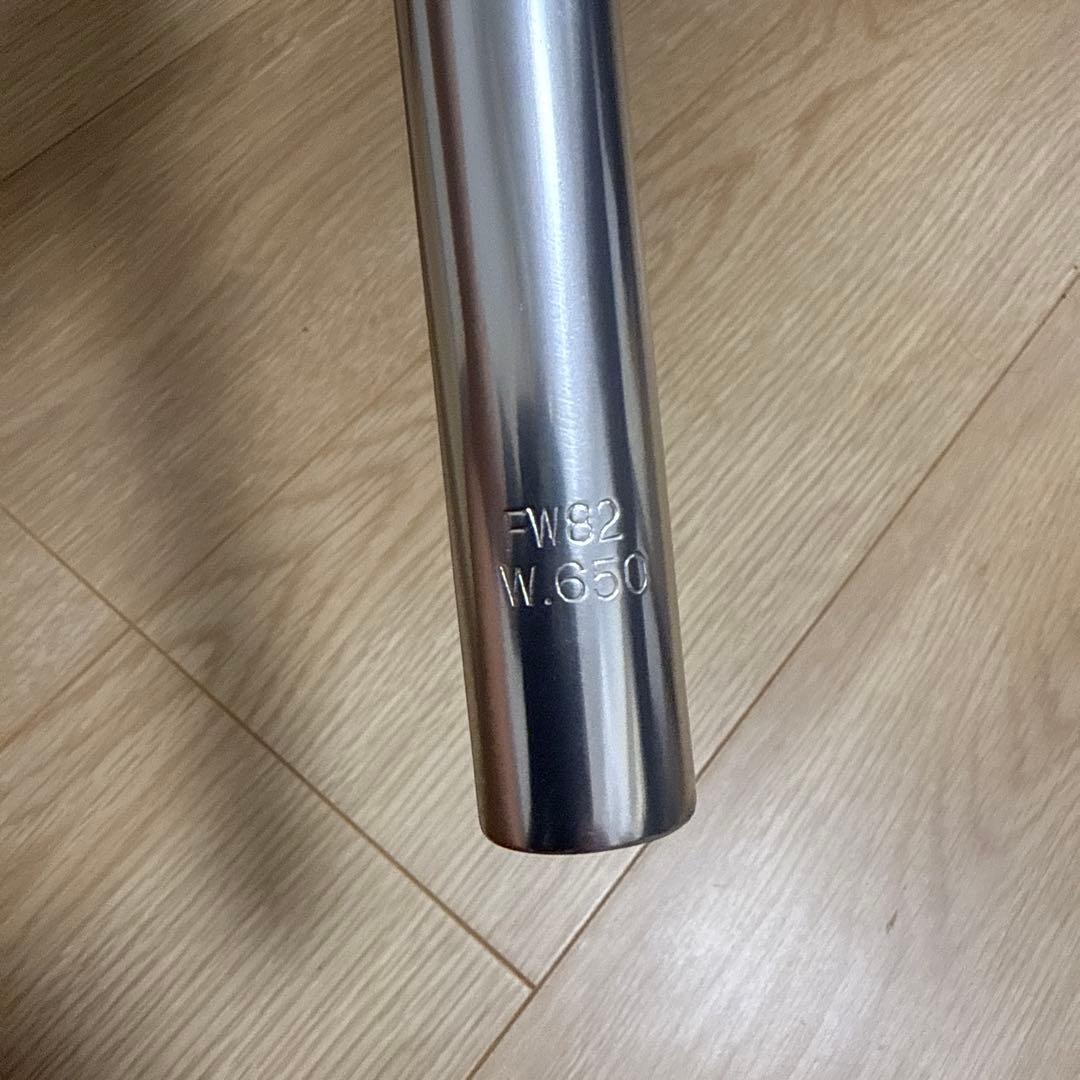 NITTO for Shred Bar シルバー　25.4mm 650mm
