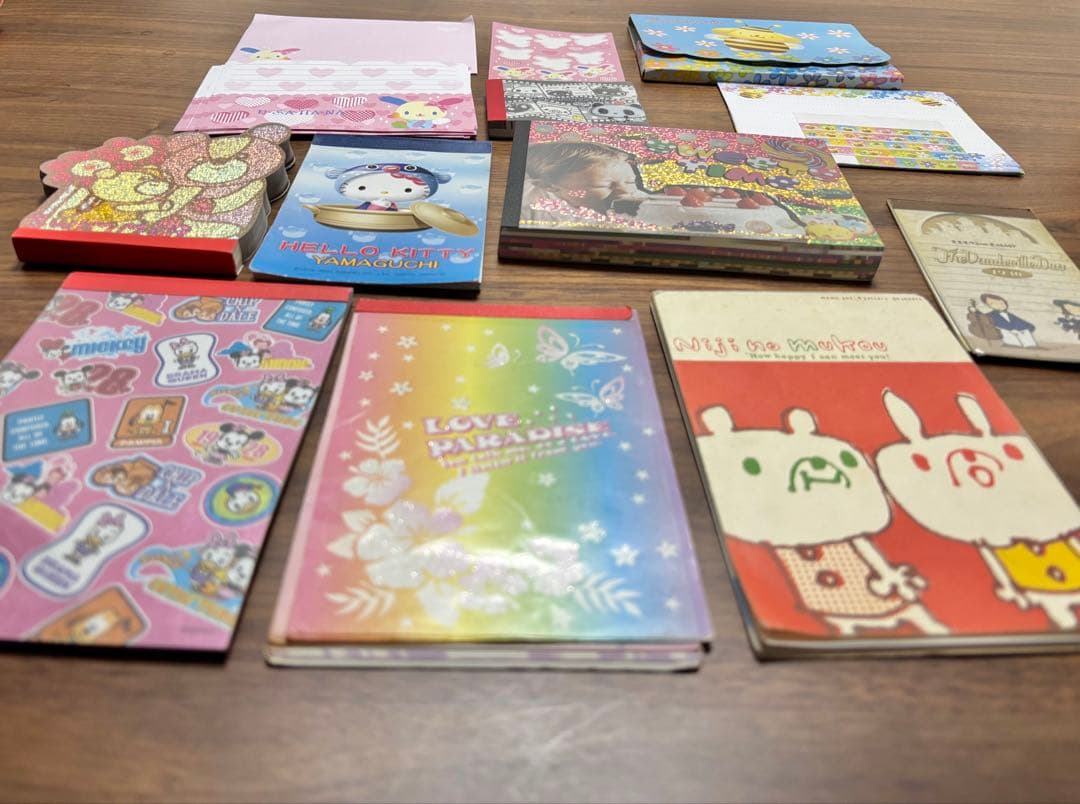 平成レトロ　メモ帳　まとめ売り　メモ帳　レターセット　未使用品あり　入手困難品