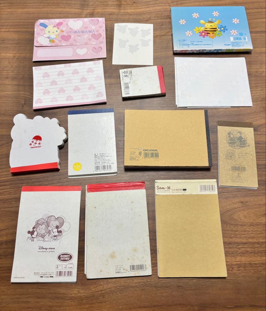 平成レトロ　メモ帳　まとめ売り　メモ帳　レターセット　未使用品あり　入手困難品
