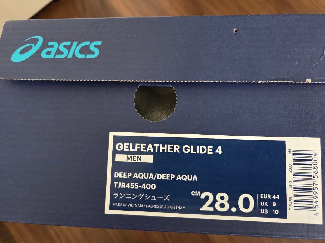 【新品未使用】アシックス GELFEATHER GLIDE4 28.0cm