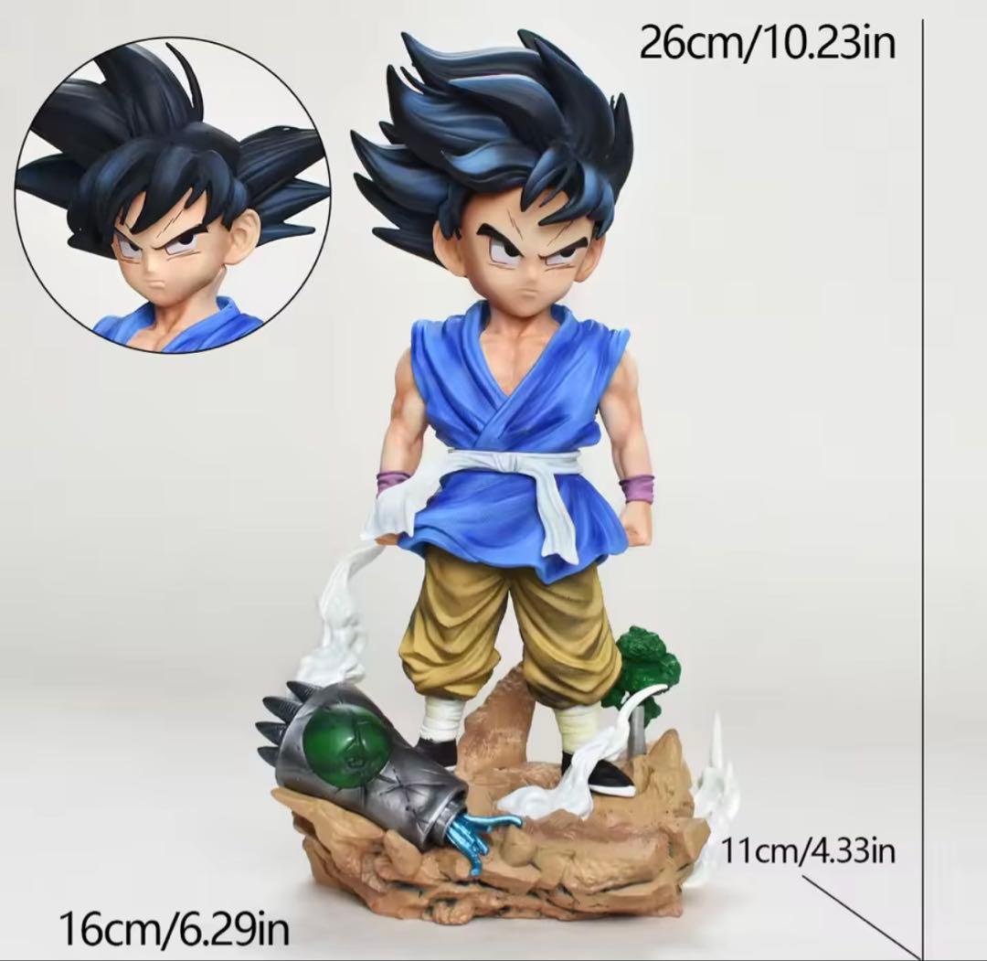 ドラゴンボール　孫悟空　顔変えパーツ付き　新品未使用品。