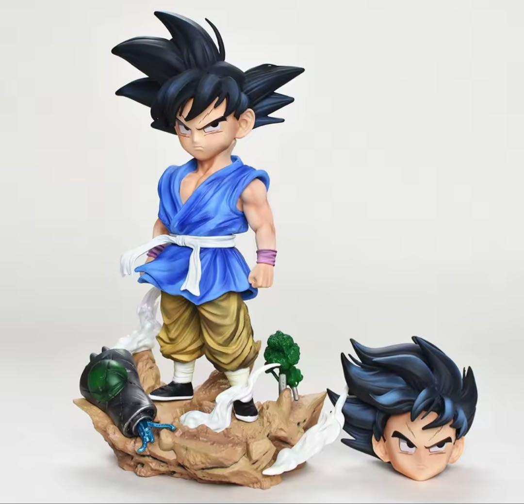 ドラゴンボール　孫悟空　顔変えパーツ付き　新品未使用品。