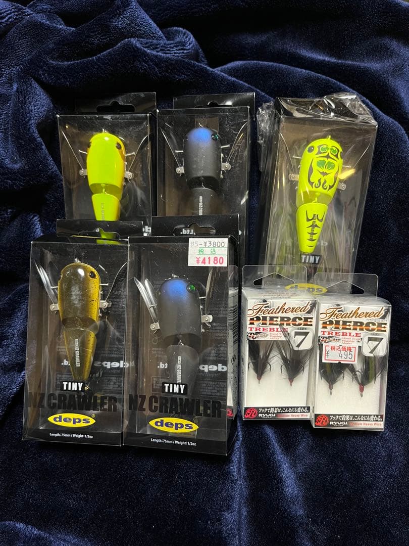 T*N様 deps TINY NZ CRAWLER ルアー フェザーフック セッ