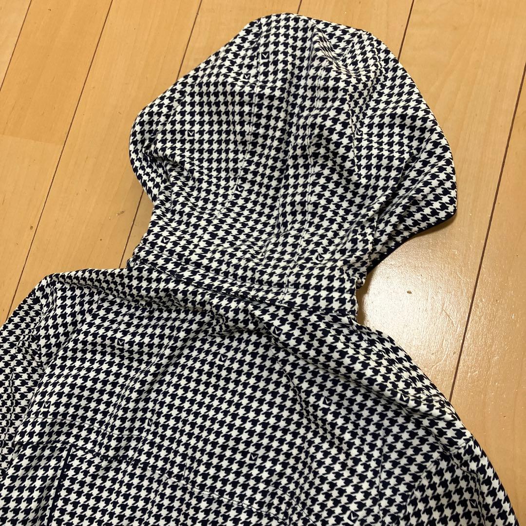 Callaway キャロウェイ　レインワンピース　千鳥格子　2WAY Sサイズ