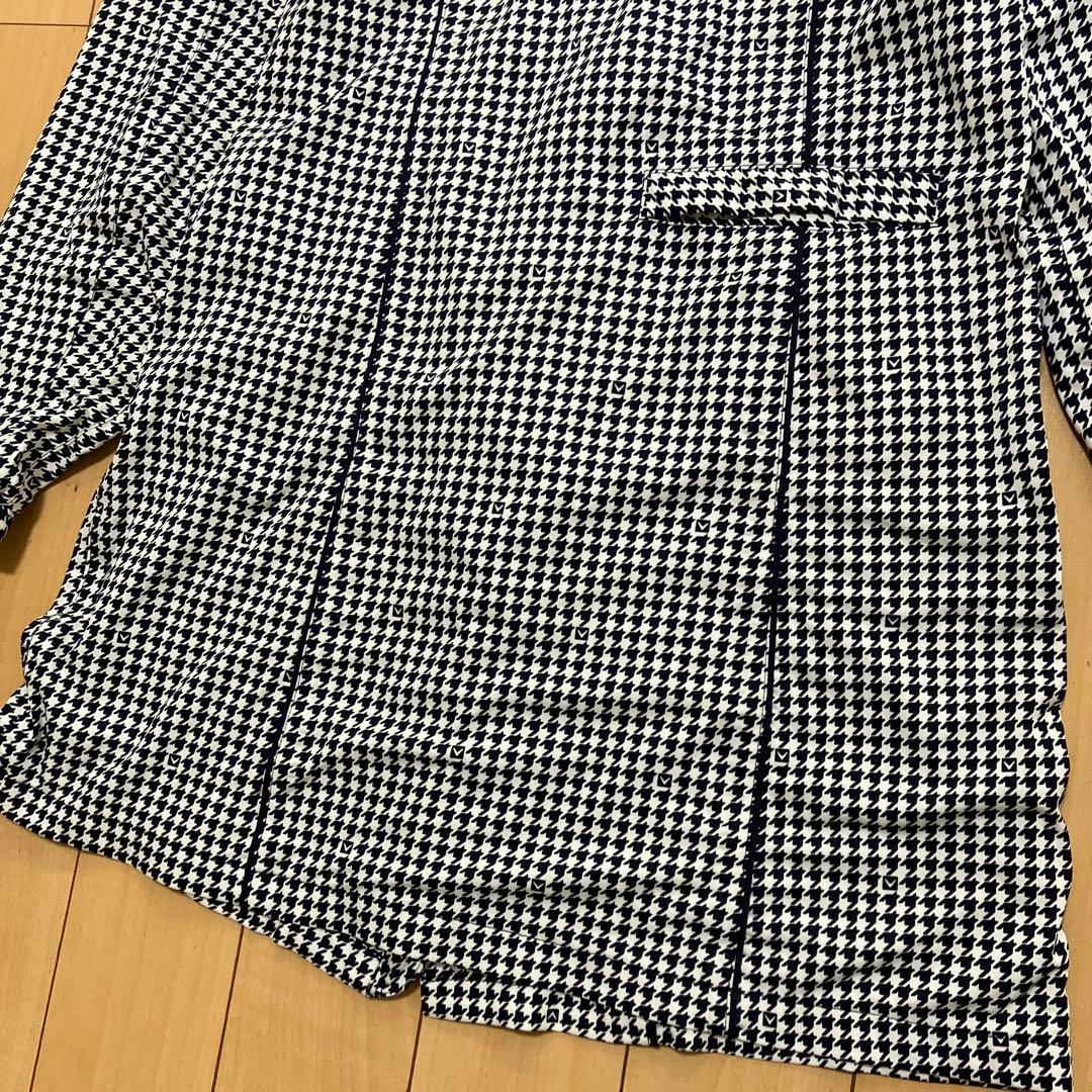 Callaway キャロウェイ　レインワンピース　千鳥格子　2WAY Sサイズ