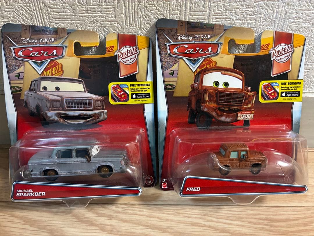 Cars ミニカー FRED&MICHAEL SPARKBER 2個セット