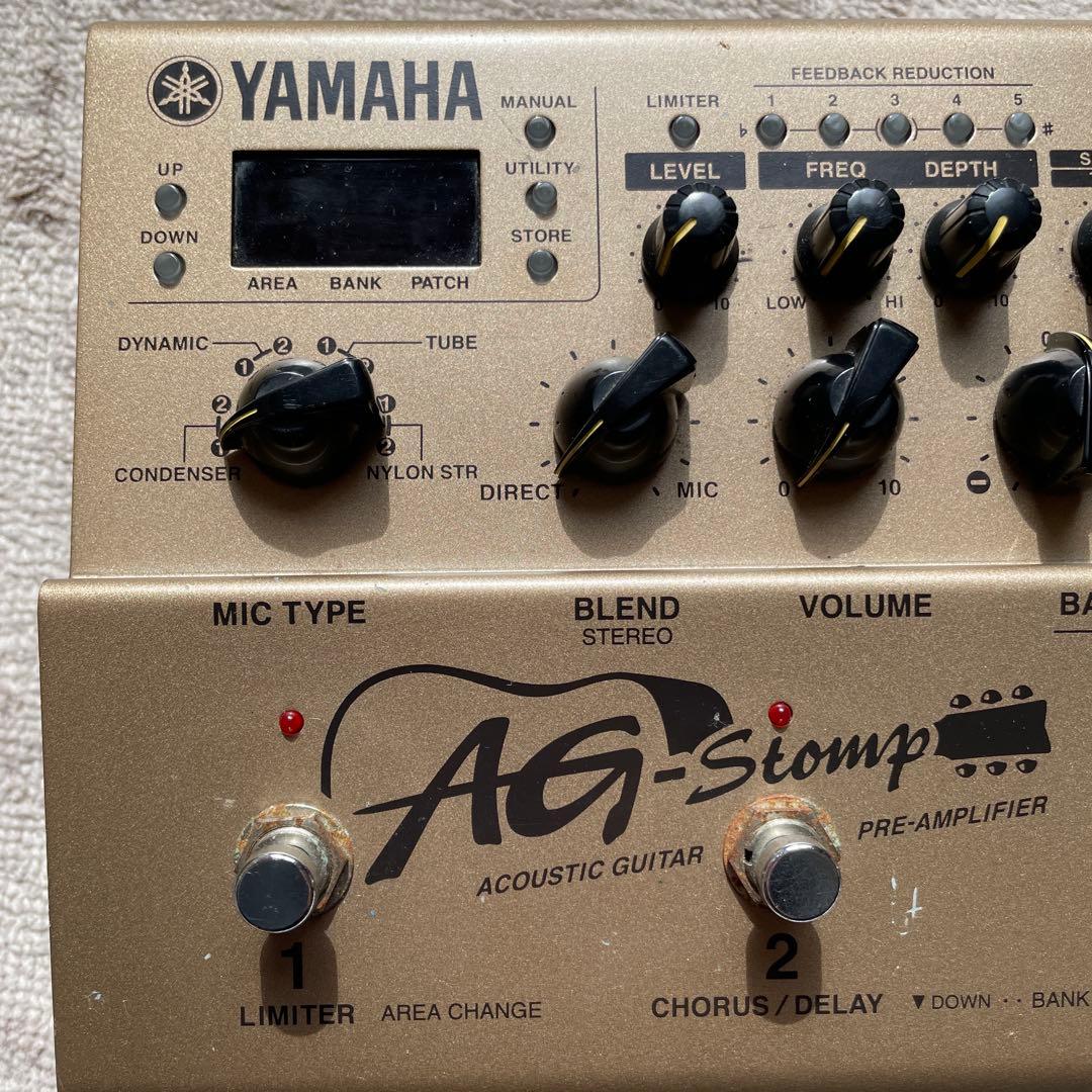Yamaha AG-Stomp アコースティックギター用プリアンプ