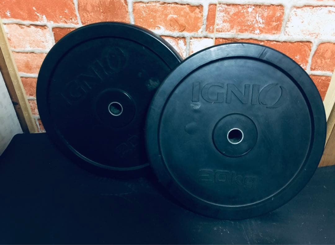 IGNIO(イグニオ)ラバープレート  20KG (1枚)穴径28mm ②