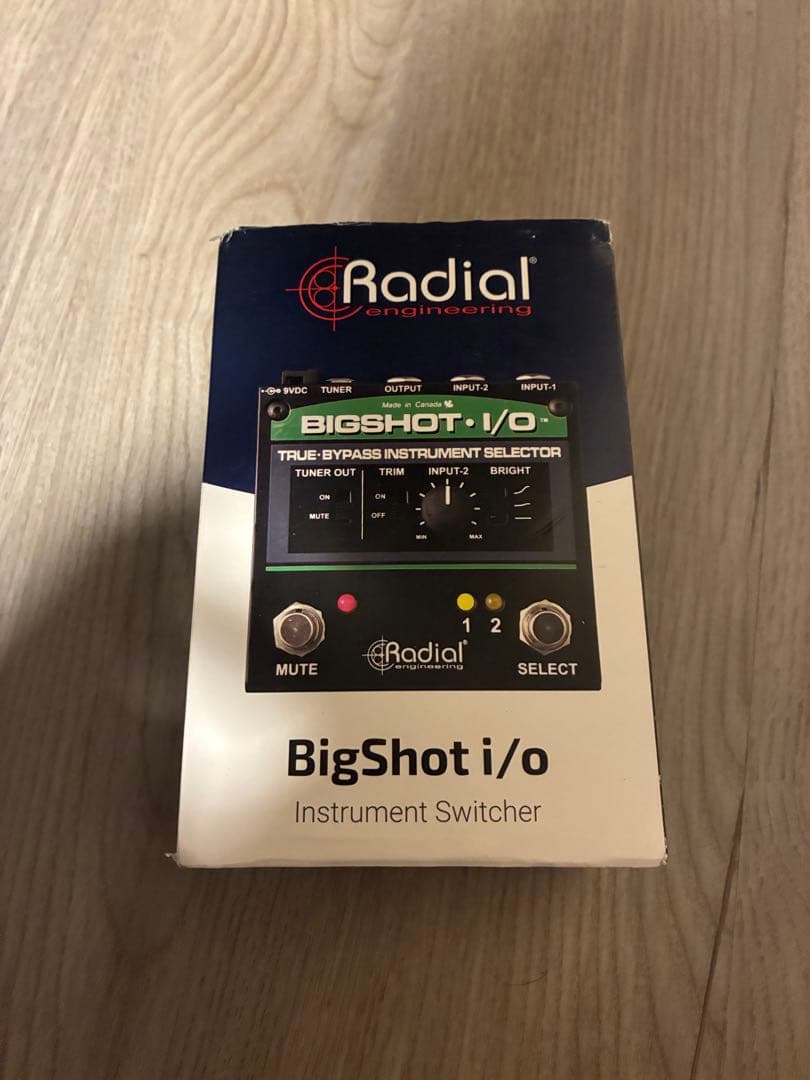 ギター RADIAL BigShot i/o
