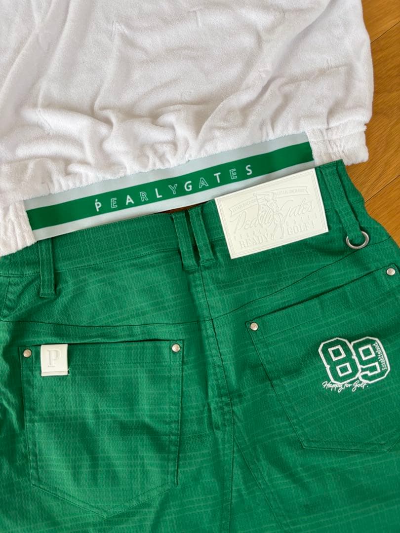 新品★タグ付きPEARLY GATES ポロシャツとスカートセット