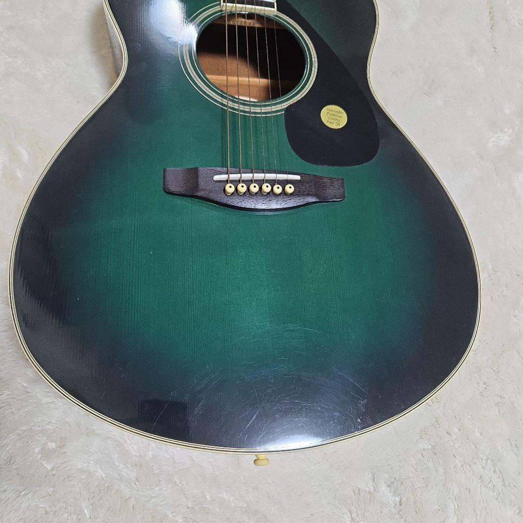 希少 YAMAHA ヤマハ FS-325MAB アコースティックギター グリーン