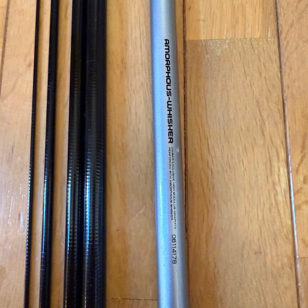 Daiwa ダイワ 波紋 鯉 18 amorphous-whisker 美品 ♪