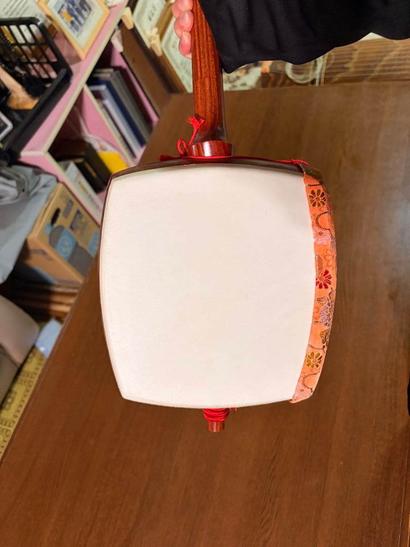初心者おすすめ！ 三味線 長唄（細棹） 入門セット 状態良好 破れなし【送料込】