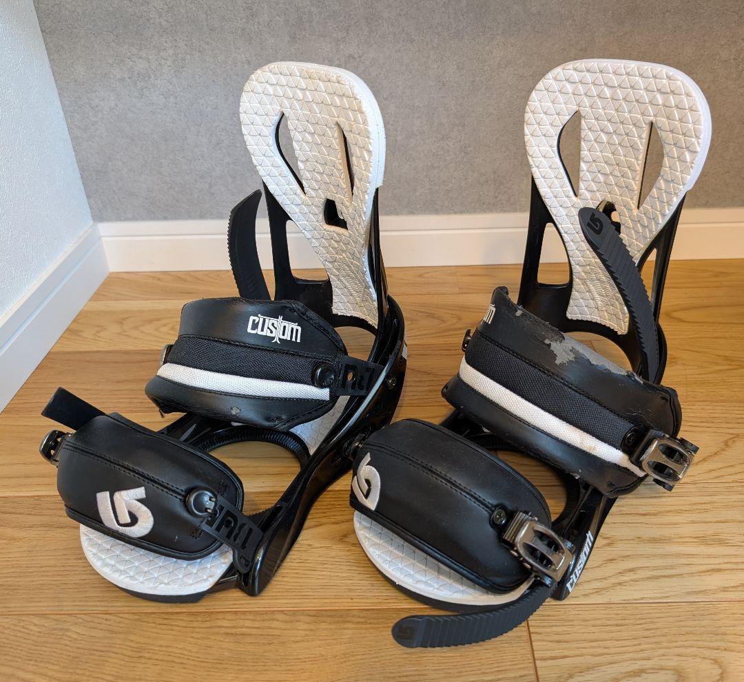 Burton Custom ビンディング ブラック/ホワイト