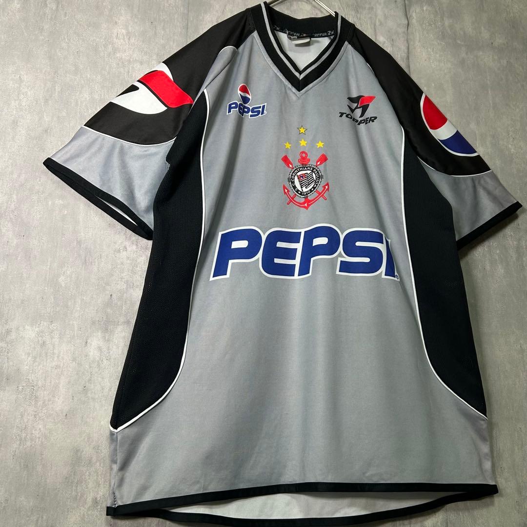 希少 SCコリンチャンス・パウリスタ 公式ユニフォーム Topper Pepsi
