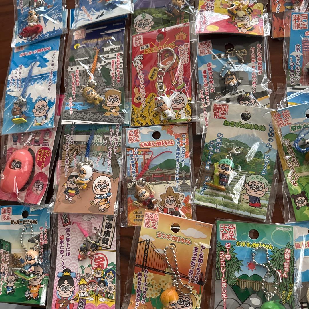 激レア　ご当地加トちゃんキーホルダー150個＋146個