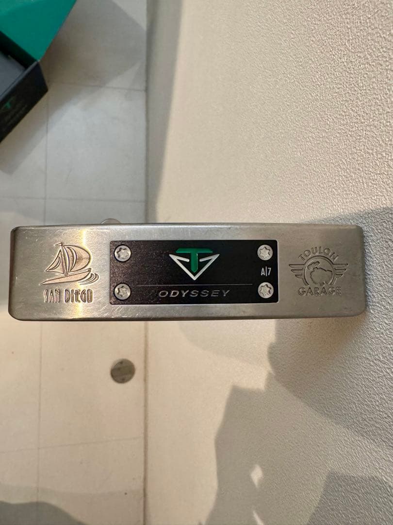 Toulon デザイン　カスタムパター　レフトハンド