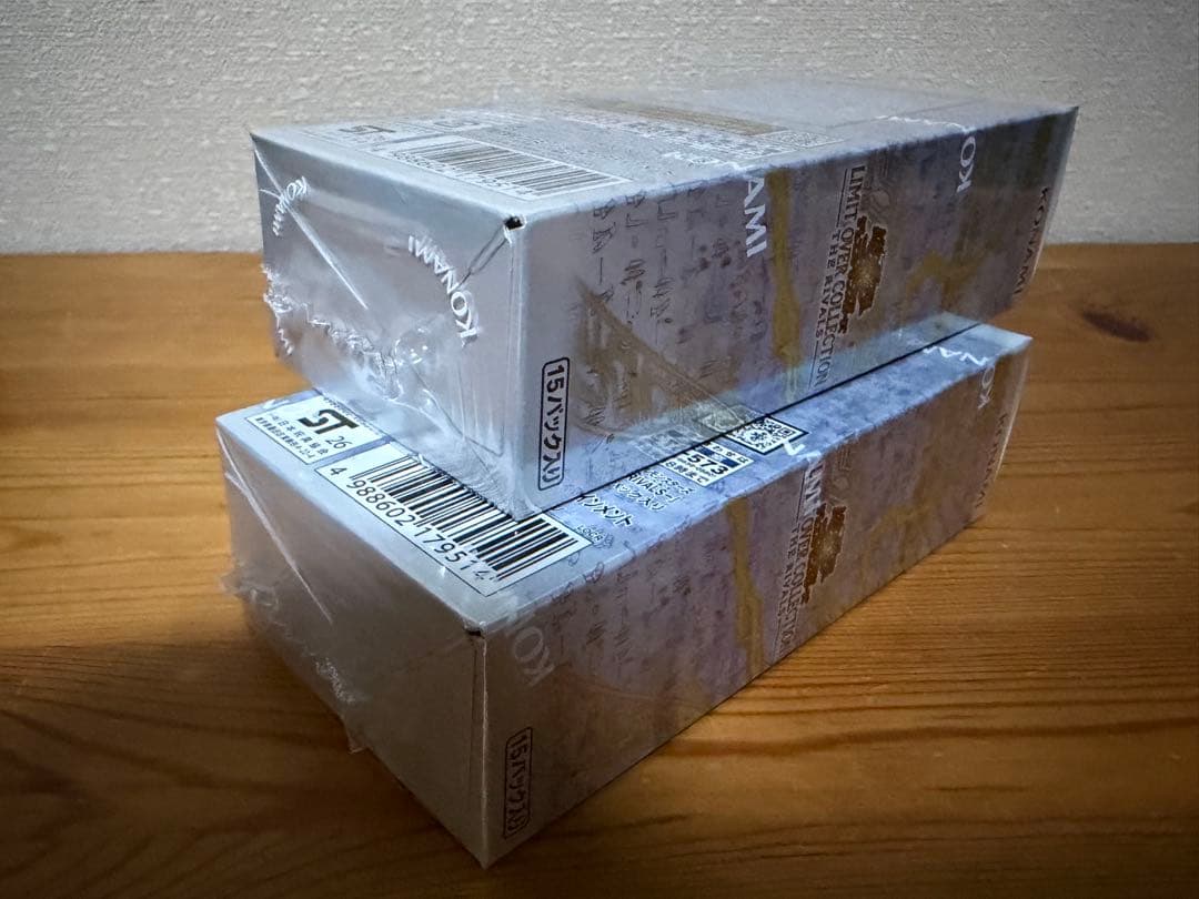 【暗所保管】遊戯王 リミットオーバーコレクション 2BOX シュリンク付き