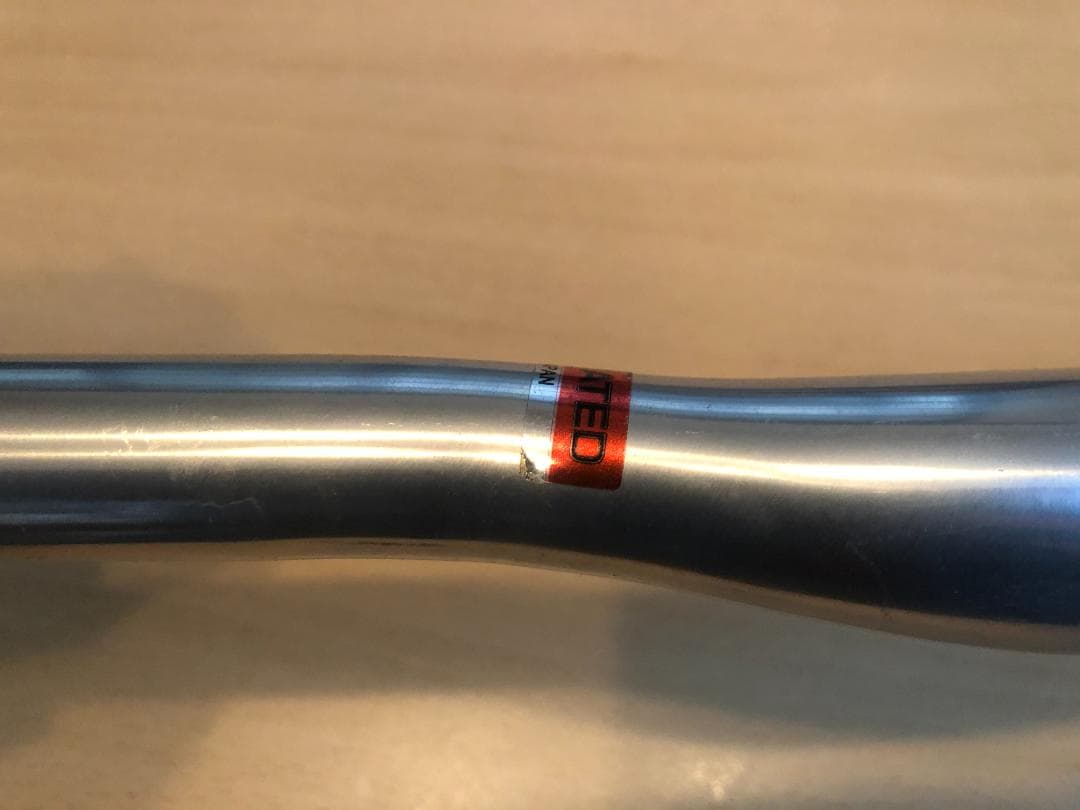 【NITTO】Shred Bar シルバー 31.8mm/650mm