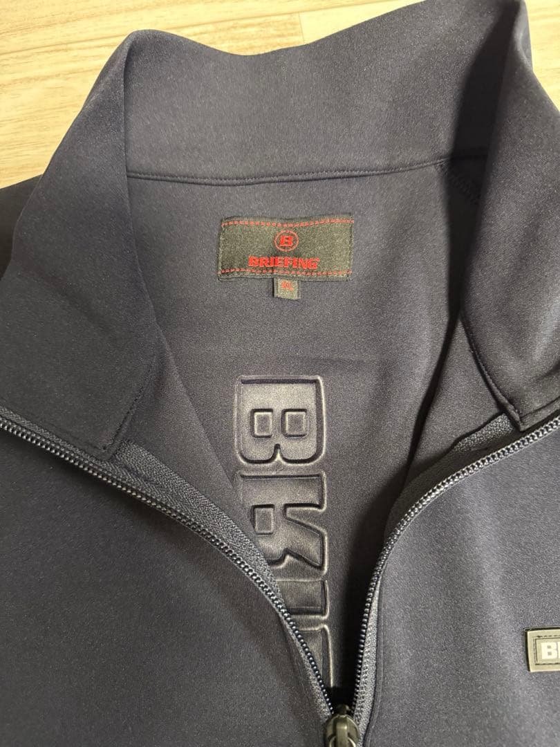 BRIEFING GOLF ハーフジップ スウェット XL