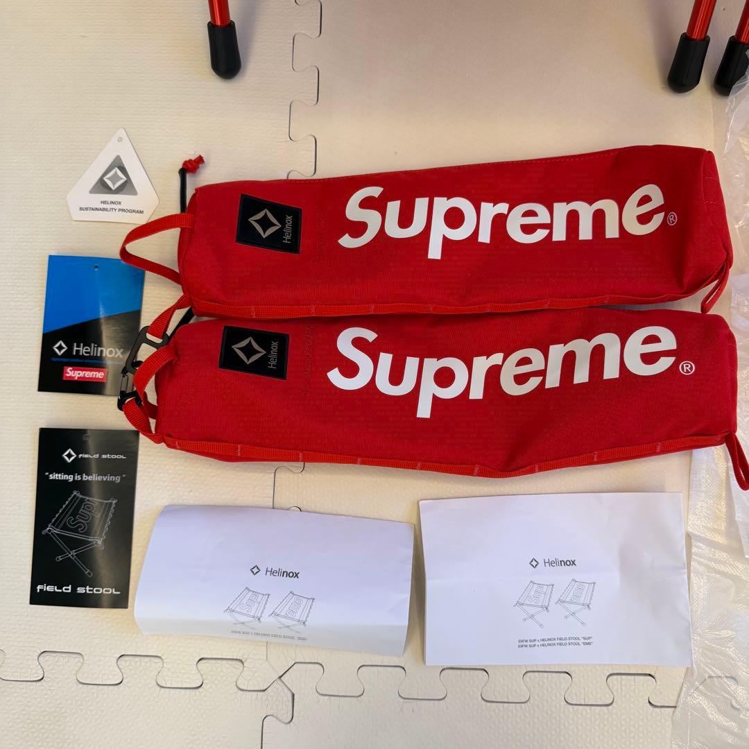 テーブル・チェア・ハンモック Supreme Helinox Tactical Field Stool red